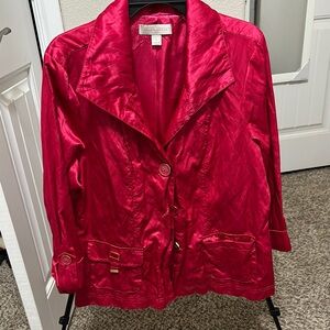 Hot pink Women's Jacket by Laura Ashley